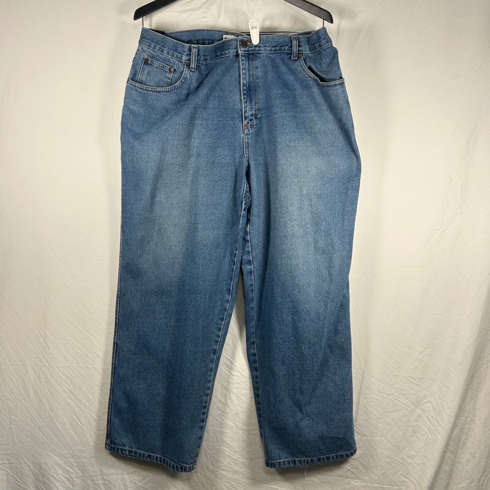 Timberland PRO Series Jeans Mens 42x30 Blue Denim Relaxed Fit Y2K Workwear